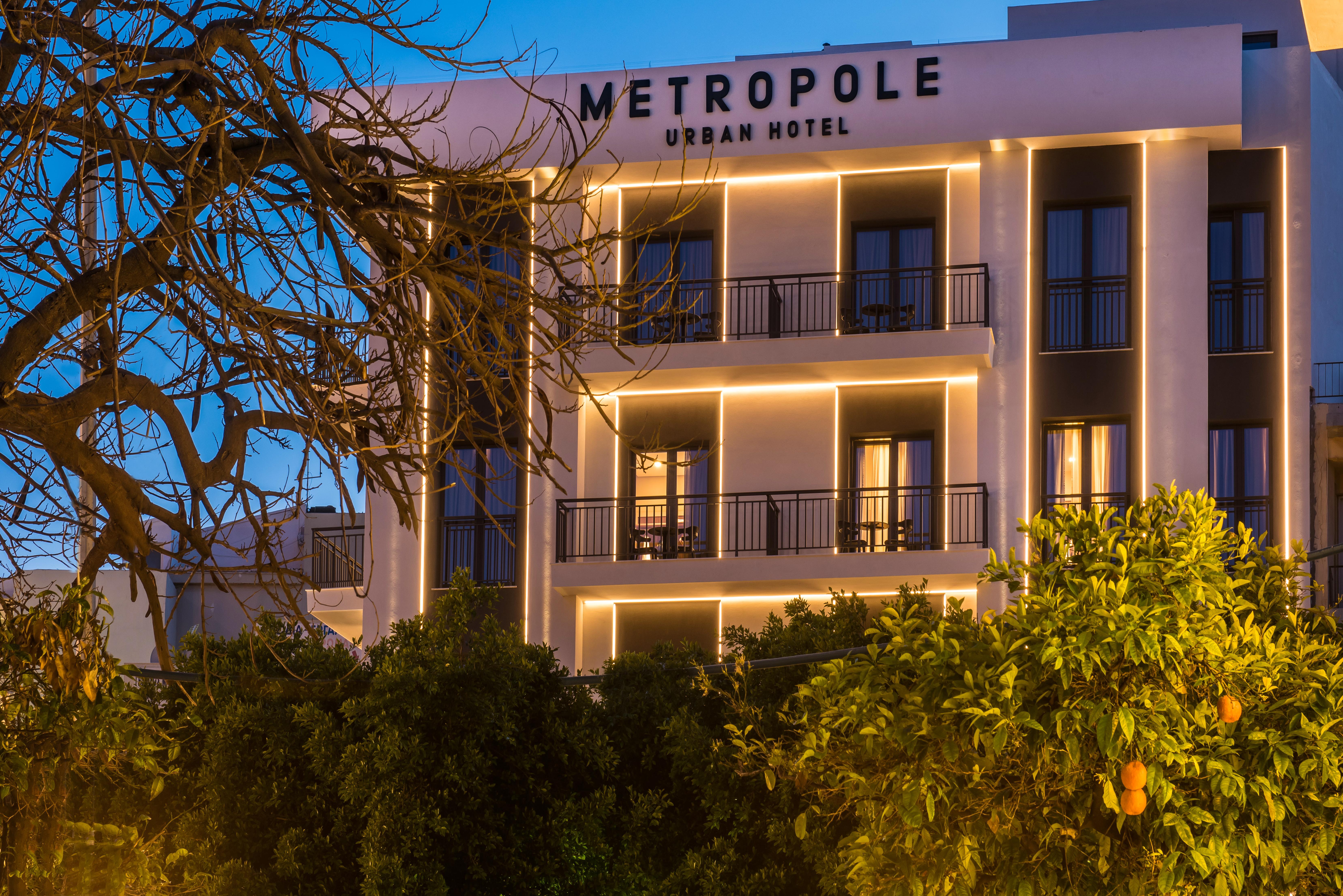 Metropole Urban Hotel Heraklion Exteriör bild